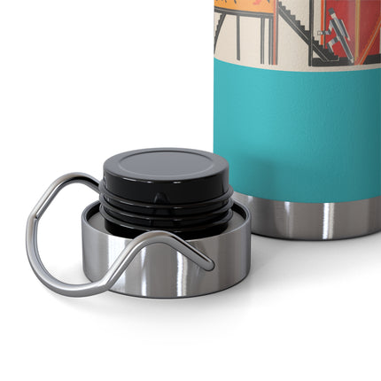 Maquettes de Théatre 4 by Alexandra Exter Copper Vacuum Insulated Bottle, 22oz
