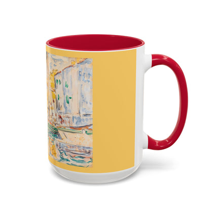 Saint-Tropez by Paul Signac Colorful Mugs (11oz, 15oz)