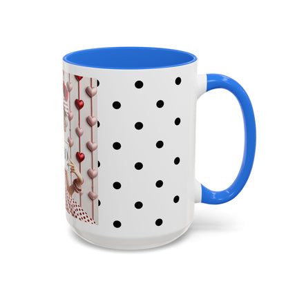 Fashionably Yours, XOXO Colorful Mugs (11oz, 15oz)