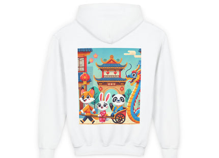 Lantern Street Dragon Parade Youth Heavy Blend Hooded Sweatshirt