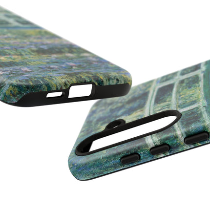 Water Lilies and Japanese Bridge by Claude Monet Phone Cases