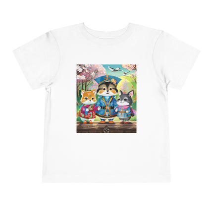Fluffy Explorers Toddler Short Sleeve Tee
