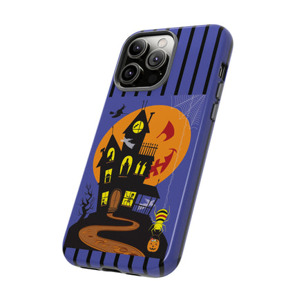 Halloween Night at the Haunted House Phone Cases