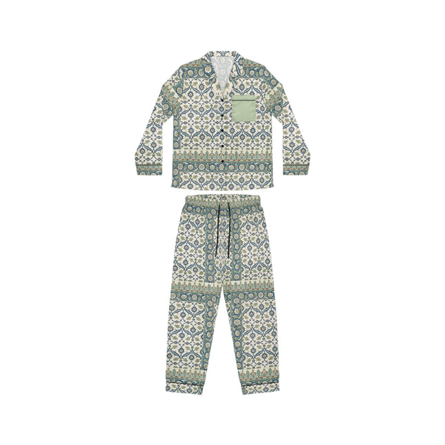 Arabesques by Émile Prisse d'Avennes Women’s Satin Pajamas
