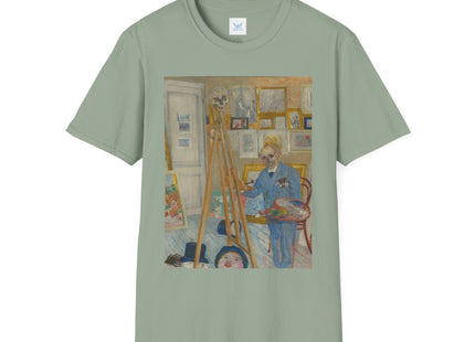 The Skeleton Painter by James Ensor Softstyle T-Shirt