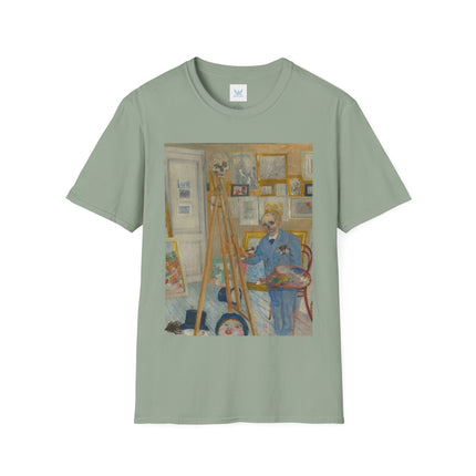 The Skeleton Painter by James Ensor Softstyle T-Shirt