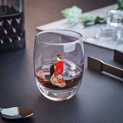 Japanese Woman by Hosoda Eishi Whiskey Glass