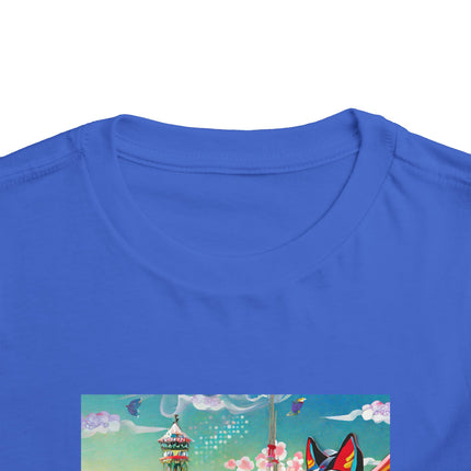 Kitsune Carnival Toddler Short Sleeve Tee