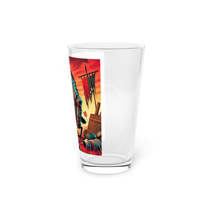 The Cunning Scavenger  Glass, 16oz