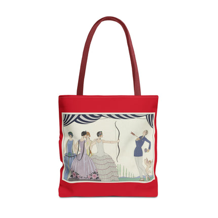 Visez au coeur, belles dames! by George Barbier Tote Bag