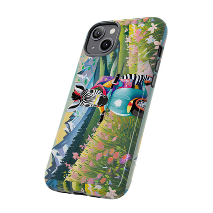 Stripes on Wheels Phone Cases
