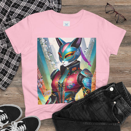 Cyberpunk Chic Cotton Tee