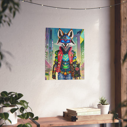 Cyber Hyena Fine Art Posters