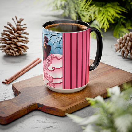 Winter Rose Empress Colorful Mugs (11oz, 15oz)