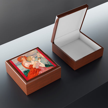 Sur la Route d'Anacapri by Gerda Wegener Jewelry Box
