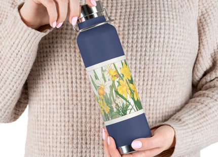 Daffodil by Tanigami Kônan Copper Vacuum Insulated Bottle, 22oz