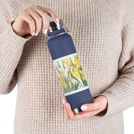 Daffodil by Tanigami Kônan Copper Vacuum Insulated Bottle, 22oz