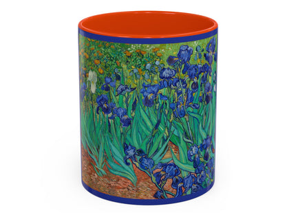 Irises by Vincent Van Gogh Colorful Mugs (11oz, 15oz)