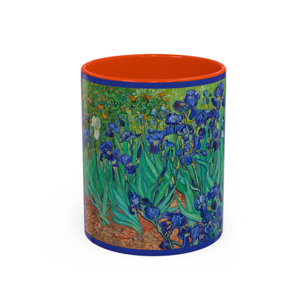 Irises by Vincent Van Gogh Colorful Mugs (11oz, 15oz)