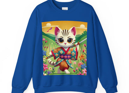 Samurai Kitten Unisex Heavy Blend™ Crewneck Sweatshirt