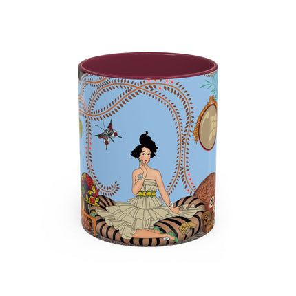 Minuit … ou l’appartement à la mode by George Barbier Colorful Mugs (11oz, 15oz)