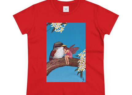 Magnolia Fairy and the Woodland Bird Cotton Tee