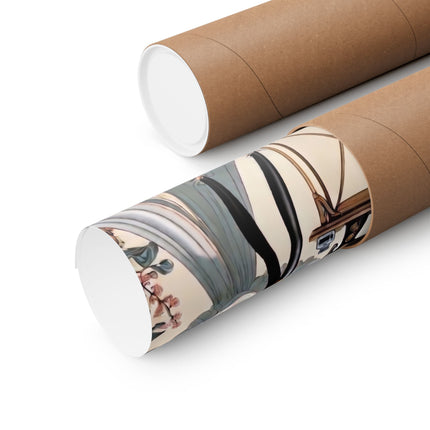 🧚✨ The Quiet Work of Fairies Matte Vertical Poster – Enchanted Atelier & Gentle Magic