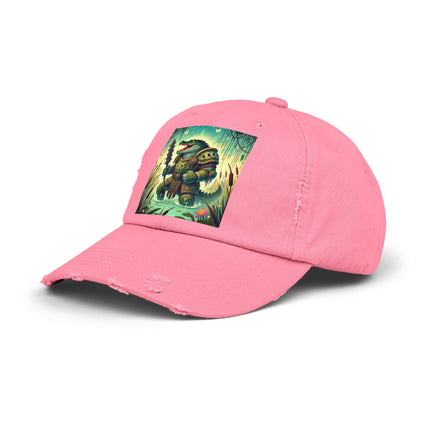 Swamp Tyrant Unisex Distressed Cap