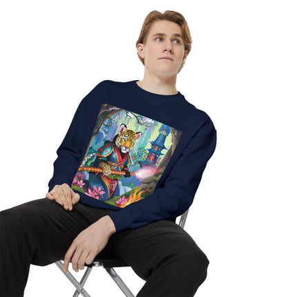 Cyberpunk Leopard Sweatshirt