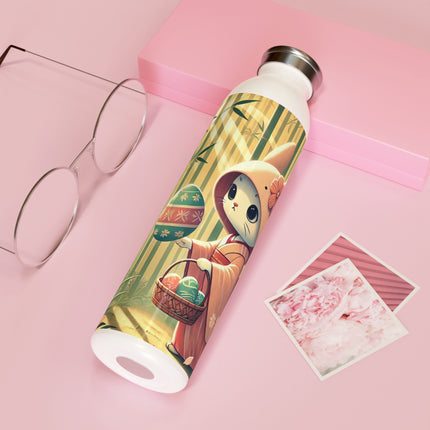 Geisha Kitten’s Easter Slim Water Bottle