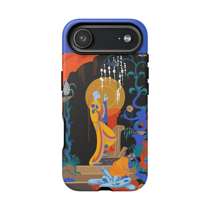 Mystic Oracle Phone Case – Sacred Glow & Eternal Grace