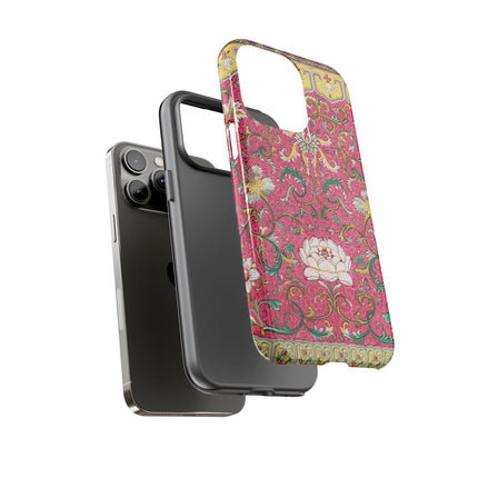 Pink Floral Pattern by Owen Jones Phone Cases