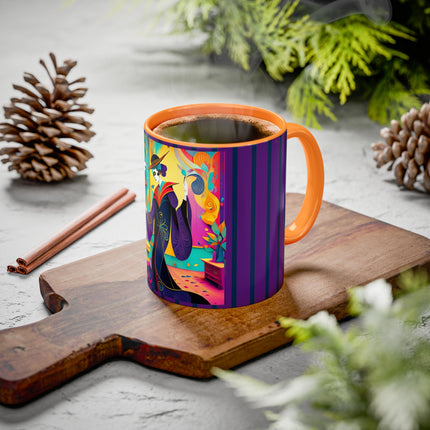 Phantoms of Elegance Colorful Mugs (11oz, 15oz)