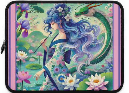 Fairy of the Koi Pond Laptop Sleeve