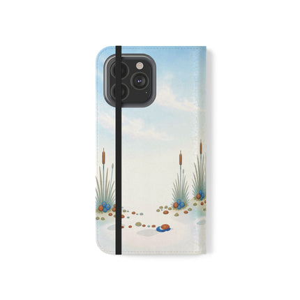 🧚🦋 The Jeweled Wing Fairy Flip Case – Art Deco Fairy Fantasy