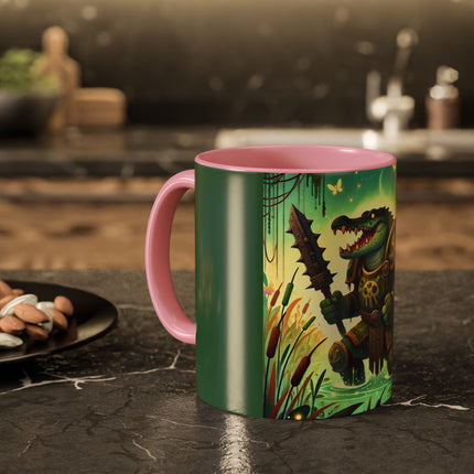 Swamp Tyrant Colorful Mugs (11oz, 15oz)