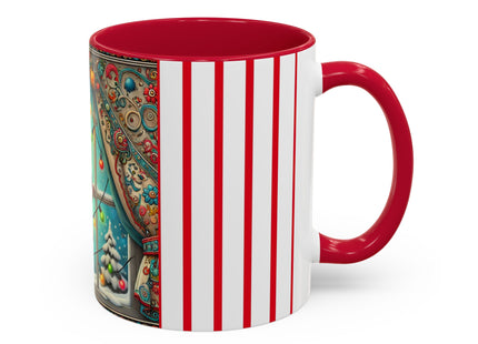 Mischief in Tinselland Colorful Mugs (11oz, 15oz)
