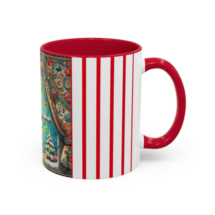 Mischief in Tinselland Colorful Mugs (11oz, 15oz)
