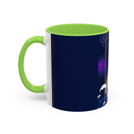 Liberty's Triumph Colorful Mugs – Art Deco Glory & Triumphant Spirit