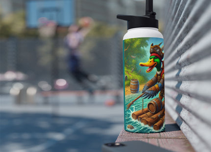 The Daring Drake Stainless Steel Water Bottle, Standard Lid