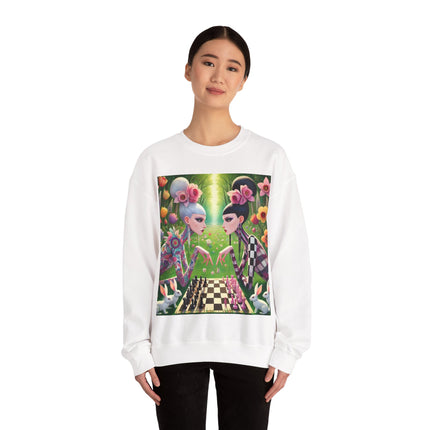 Spring Gambit: A Fairy’s Move Heavy Blend™ Crewneck Sweatshirt