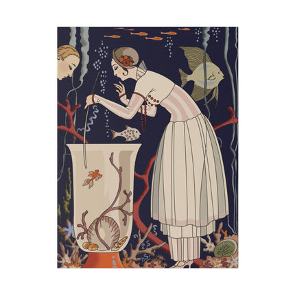 The Dazzling Little Fish – George Barbier’s Art Deco Aquarium