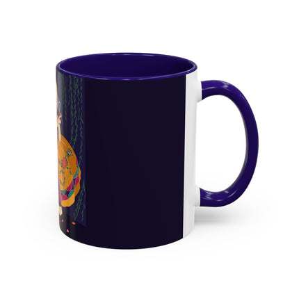 Moonlit Masquerade: The Fairy Queen's Ball Colorful Mug (11oz, 15oz) – Fairy Tale Elegance, Fantasy Charm & Enchanted Style