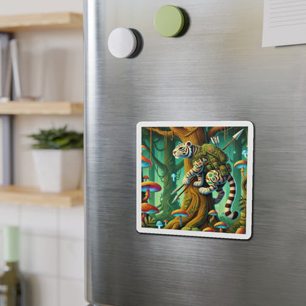 Silent Stripes Die-Cut Magnets (5 Sizes)