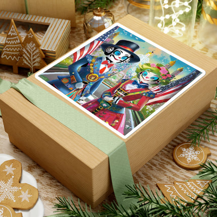 Cyber Punk Robots Kiss-Cut Stickers (4 Sizes)