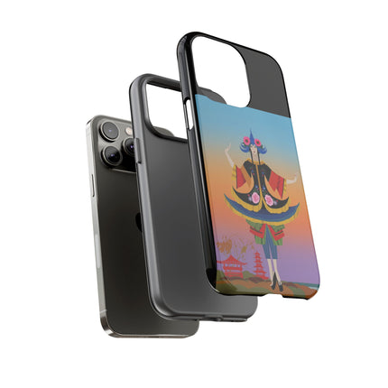 Colorful Dancer Phone Case – Vibrant Grace & Cultural Elegance