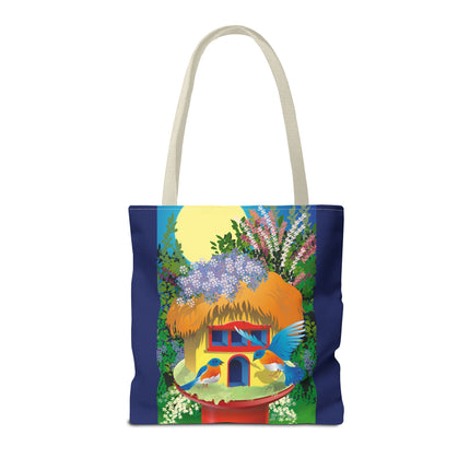 Birdhouse Haven Tote Bag (AOP)