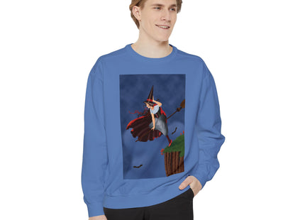 The Enchanted Witch Unisex Garment-Dyed Sweatshirt