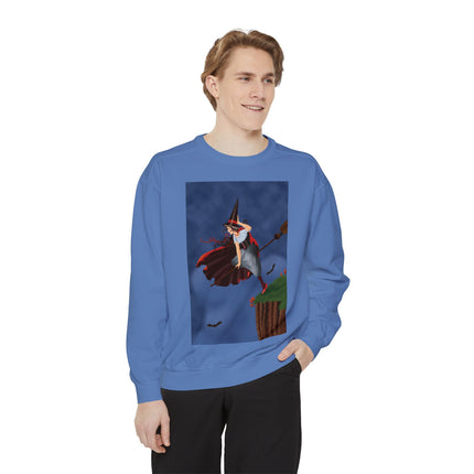 The Enchanted Witch Unisex Garment-Dyed Sweatshirt