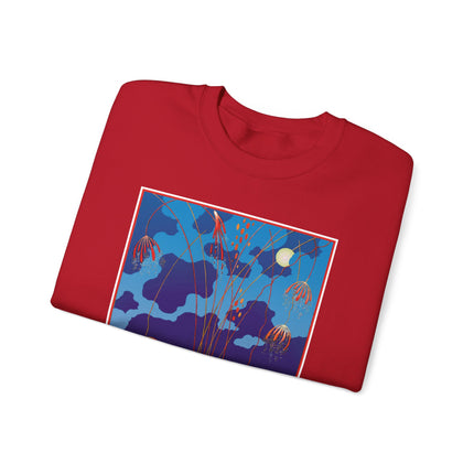 Fireworks in Venice by George Barbier Heavy Blend™ Crewneck Sweatshirt